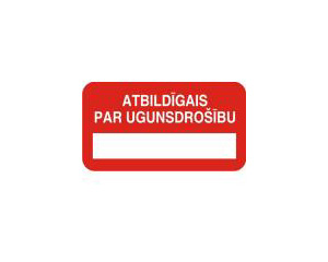 Zme "Atbildgais par ugunsdrobu"